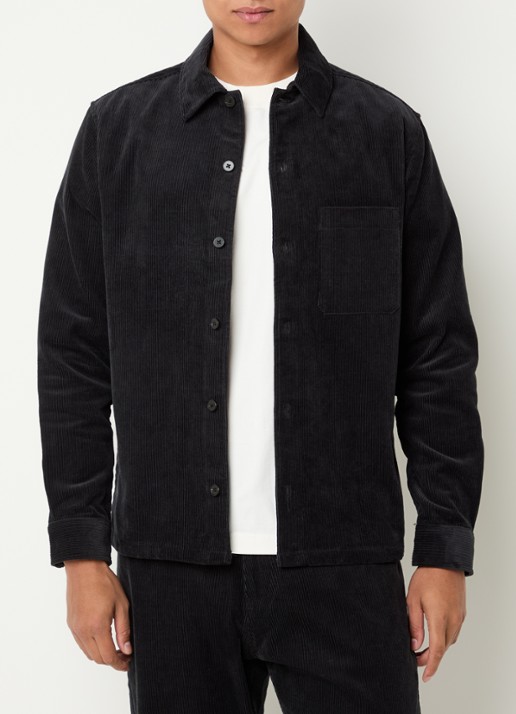 SAMSØE SAMSØE Overshirt van corduroy