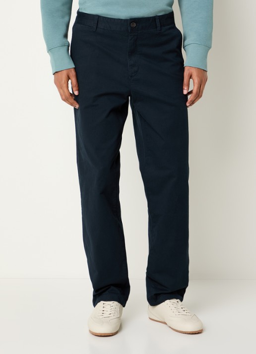 SAMSØE SAMSØE Saboris straight fit chino met steekzakken