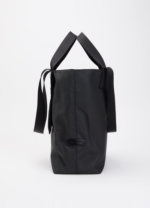 SAMSØE SAMSØE Saemil shopper met waterafstotende coating - detail 3 zwart