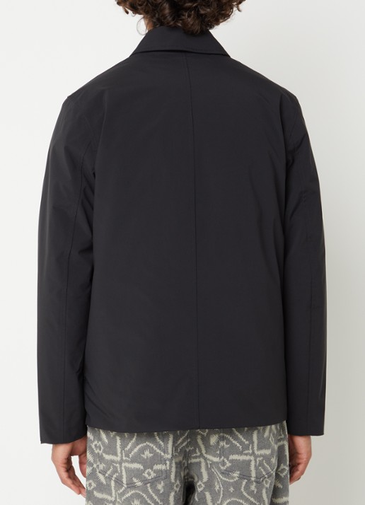SAMSØE SAMSØE Sabo softshell jack met uitneembare binnenjas - achterkant 2 zwart