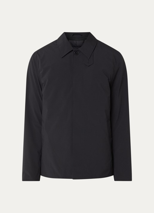 SAMSØE SAMSØE Sabo softshell jack met uitneembare binnenjas - voorkant 3 zwart
