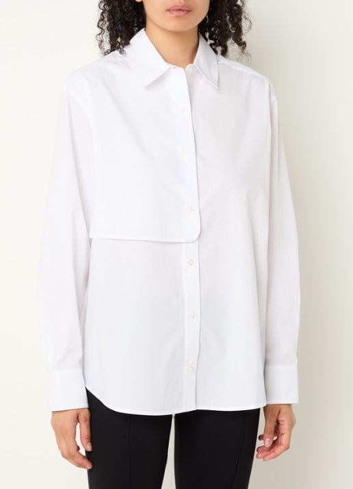 SAMSØE SAMSØE Salovani blouse - detail 4 wit
