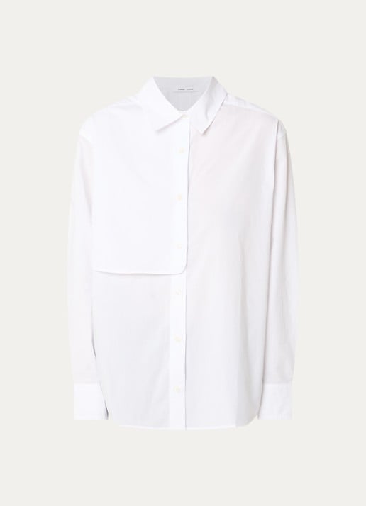 SAMSØE SAMSØE Salovani blouse - voorkant wit