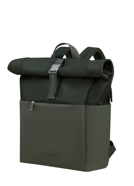 Samsonite 4Pack rolltop rugzak met 15,6 inch laptopvak - voorkant 2 zwart