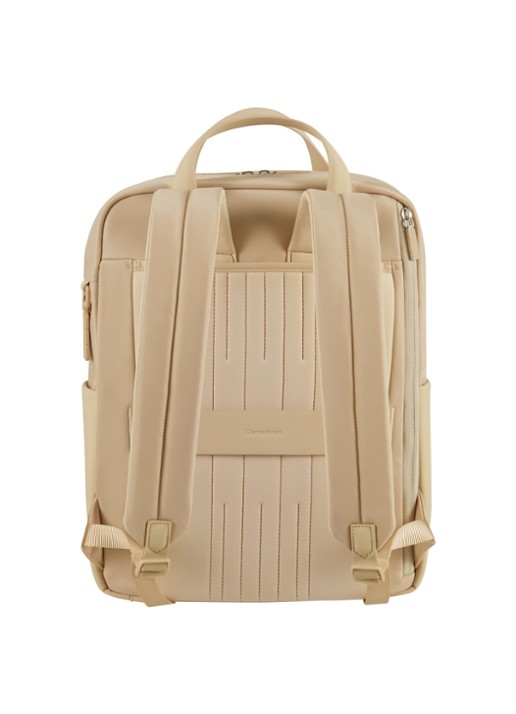 Samsonite 4Pack rugzak met 14 inch laptopvak - achterkant beige