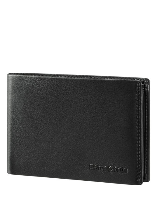 Samsonite Attack 2 SLG portemonnee van leer - detail 4 zwart