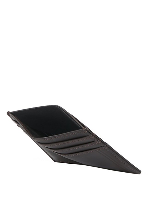 Samsonite Attack 3.0 SLG pasjeshouder van leer - detail bruin