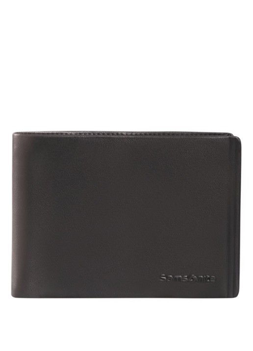 Samsonite Attack 3.0 SLG portemonnee van leer - voorkant 3 bruin