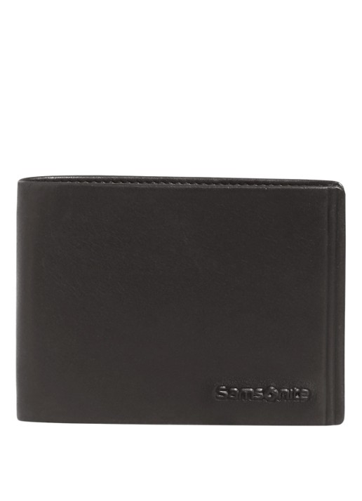 Samsonite Attack 3.0 SLG portemonnee van leer - voorkant bruin
