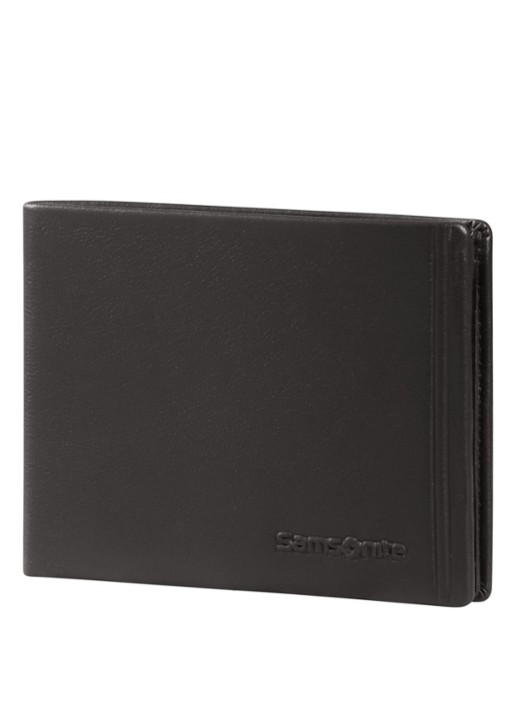 Samsonite Attack 3.0 SLG portemonnee van leer - voorkant 3 bruin