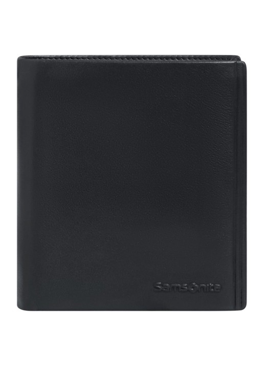 Samsonite Attack 3.0 SLG portemonnee van leer - voorkant 2 zwart