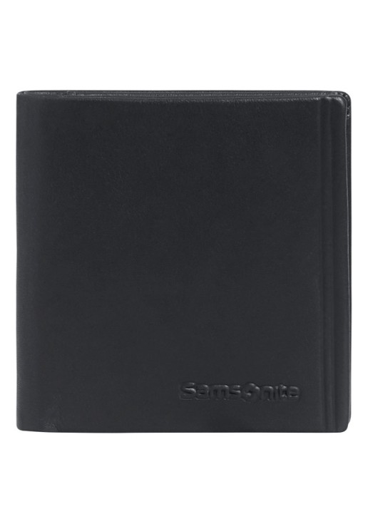 Samsonite Attack 3.0 SLG portemonnee van leer - voorkant 2 zwart