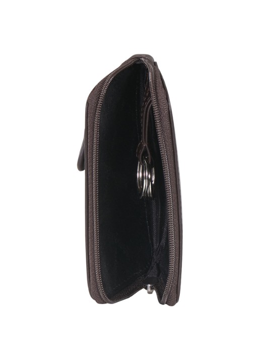 Samsonite Attack 3.0 SLG sleuteletui van leer - detail 4 bruin