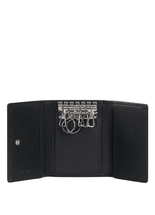 Samsonite Attack 3.0 SLG sleuteletui van leer - detail 3 zwart