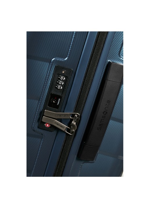 Samsonite Attrix spinner 75 cm - detail 4 staalblauw