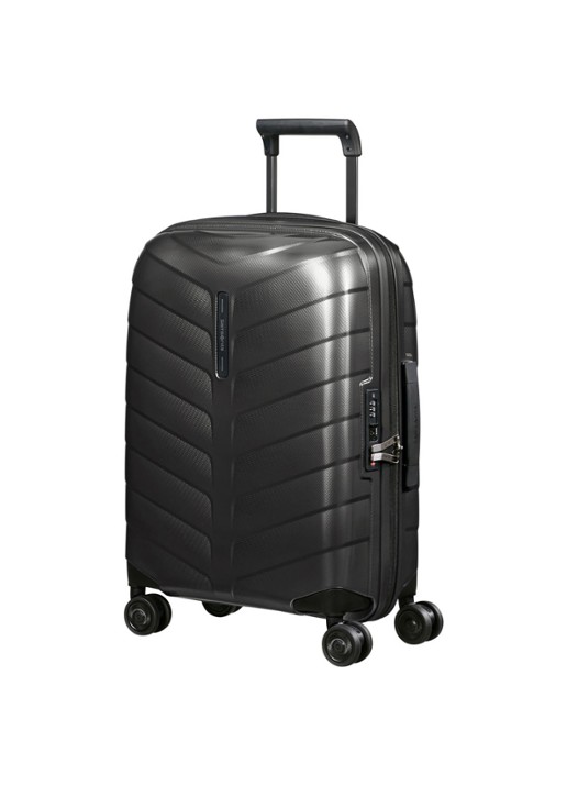 Samsonite Attrix vergrootbare spinner 55 cm - voorkant 4 antraciet