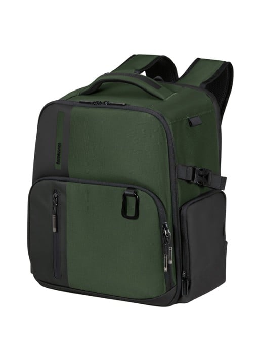 Samsonite Biz2Go rugzak - voorkant 3 donkergroen