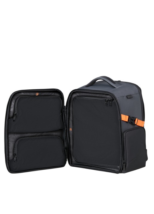 Samsonite Biz2Go rugzak - achterkant 4 donkergrijs
