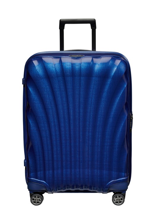 Samsonite C-Lite spinner 69 cm - voorkant 2 deep blue