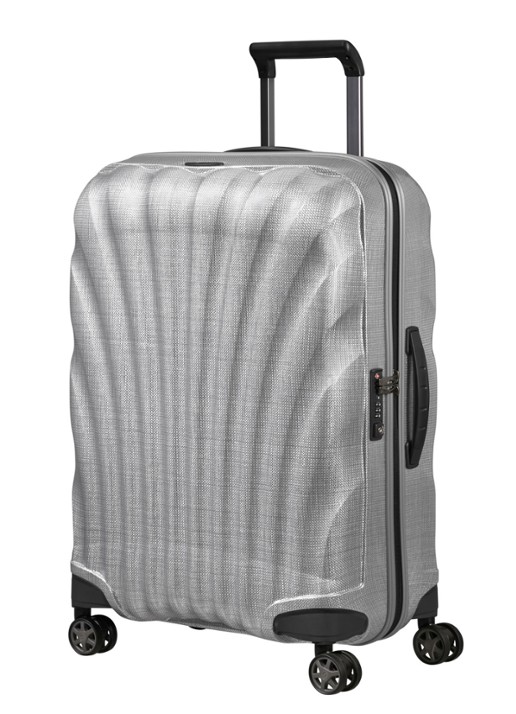 Samsonite C-Lite spinner 69 cm - voorkant 3 grijs