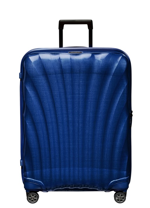Samsonite C-Lite spinner 75 cm  - voorkant deep blue