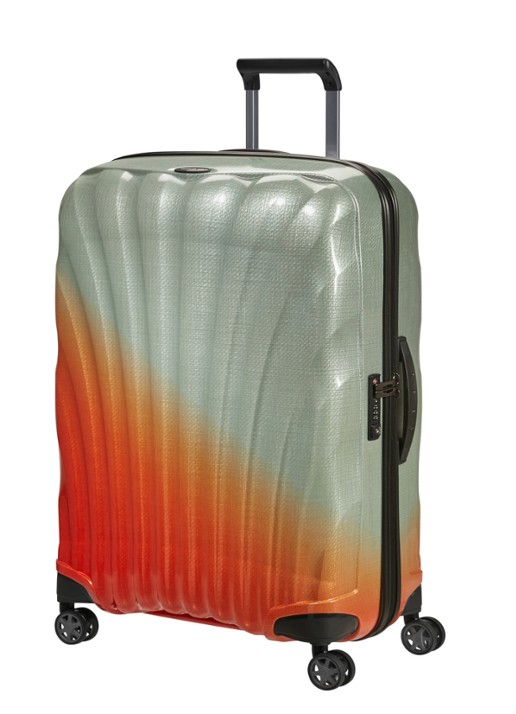 Samsonite C-Lite spinner 75 cm - voorkant 4 oranje
