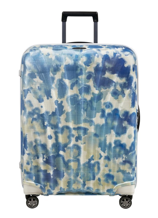 Samsonite C-Lite spinner 75 cm - voorkant 4 lichtblauw