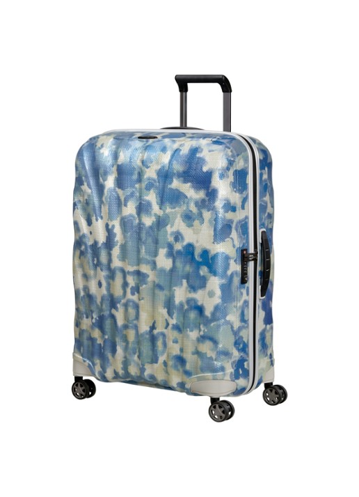 Samsonite C-Lite spinner 75 cm - voorkant 5 lichtblauw