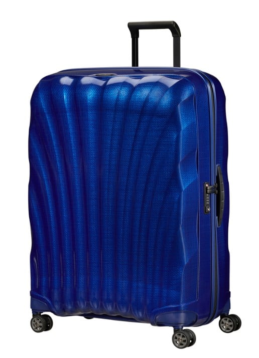 Samsonite C-Lite spinner 81 cm - voorkant 2 deep blue