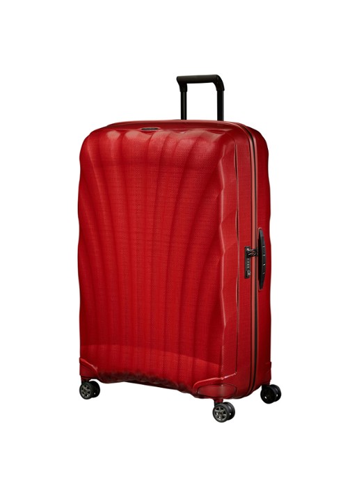 Samsonite C-Lite spinner 86 cm - detail steenrood
