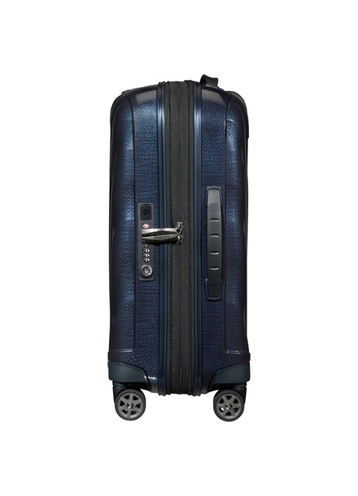 Samsonite C-Lite uitbreidbare spinner met USB-poort 55 cm - detail donkerblauw