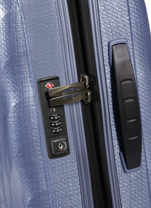 Samsonite C-Lite vergrootbare spinner 55 cm - detail 4 lavendel