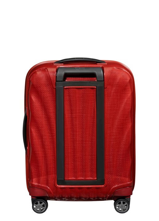 Samsonite C-Lite vergrootbare spinner 55 cm - achterkant 4 rood