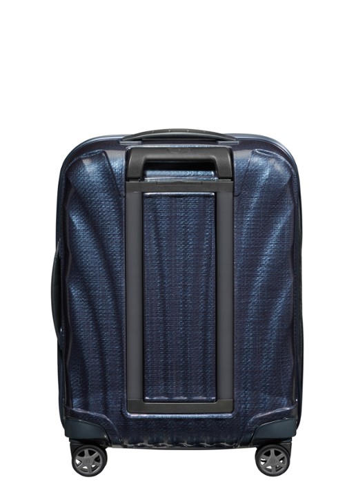 Samsonite C-Lite vergrootbare spinner 55 cm - achterkant 5 donkerblauw