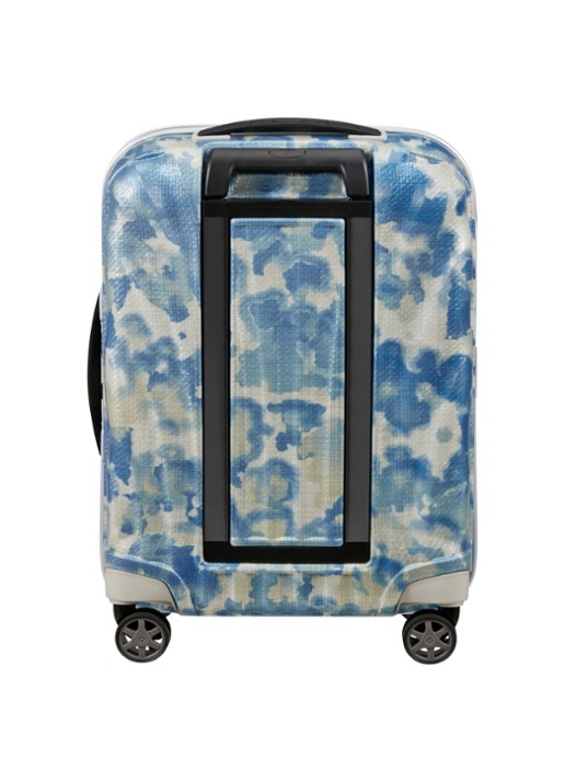 Samsonite C-Lite vergrootbare spinner 55 cm - achterkant blauw