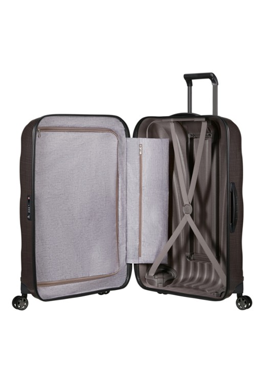 Samsonite C-Lite vergrootbare spinner 75 cm - detail 3 aubergine