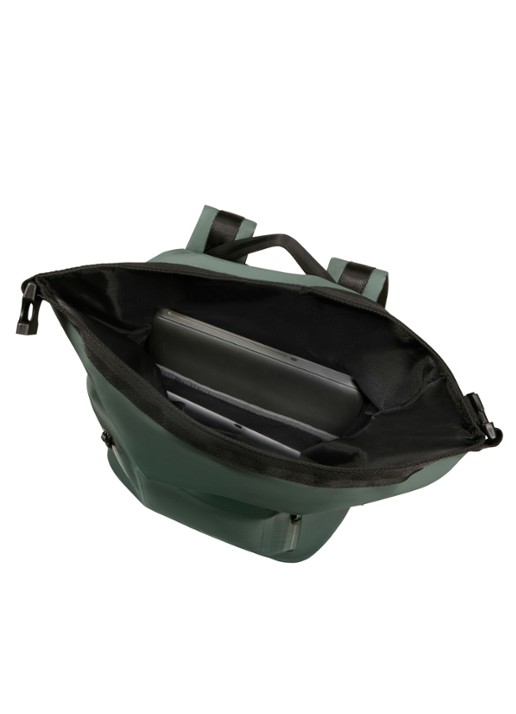 Samsonite Coatify Biz rugzak met 15.6 inch laptopvak - detail green