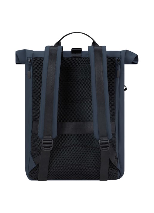 Samsonite Coatify rugzak met 14,1 inch laptopvak - achterkant blauw