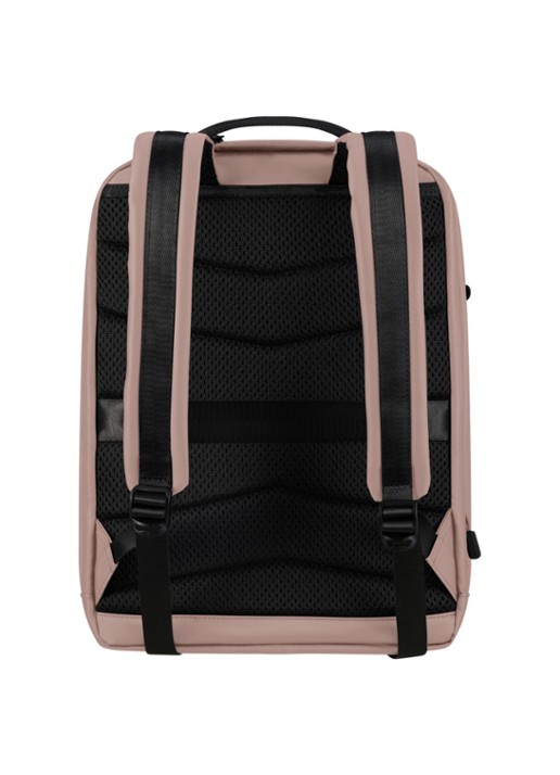Samsonite Coatify rugzak met 15,6 inch laptopvak - achterkant roze