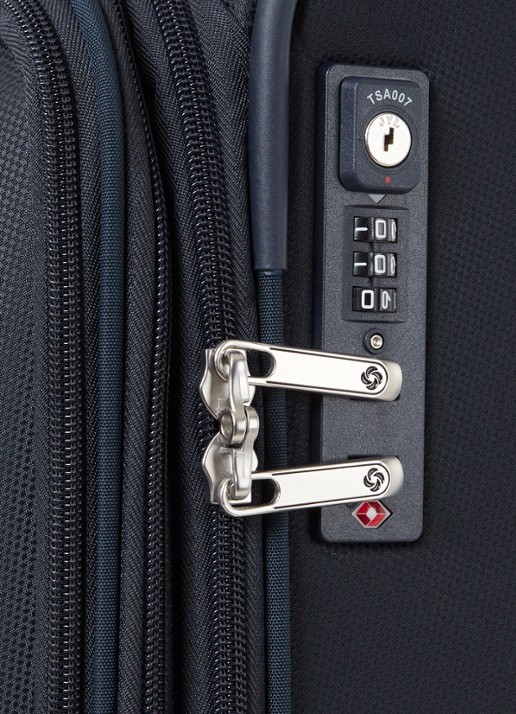 Samsonite D'LITE spinner 78 cm  - detail 6 donkerblauw