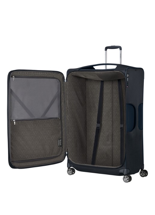 Samsonite D'Lite spinner 83 cm - voorkant 6 donkerblauw