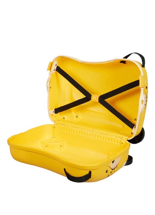 Samsonite Dream Rider Cheetah kinderkoffer 37 cm - voorkant 2 geel