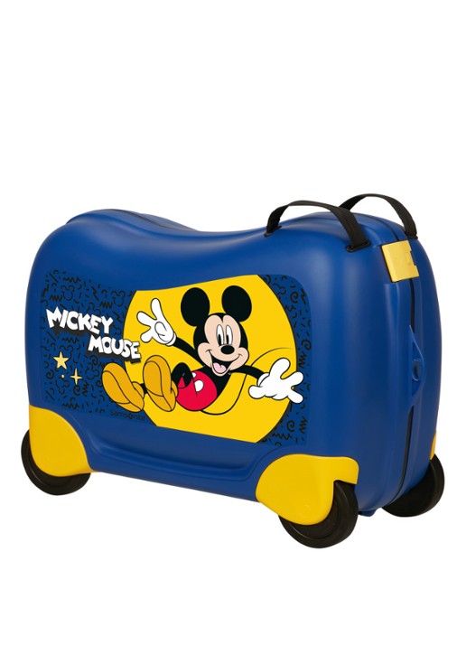 Samsonite Dream2Go Disney Ride-On spinner 38 cm - voorkant 4 donkerblauw