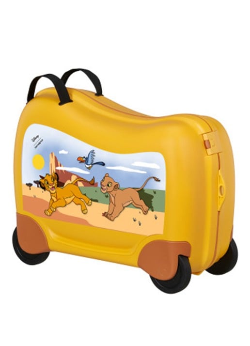 Samsonite Dream2Go Disney Ride-On spinner 38 cm - voorkant geel
