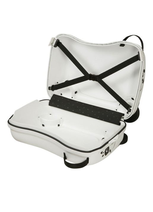 Samsonite Dream2Go Ride-On spinnner 38 cm  - achterkant wit