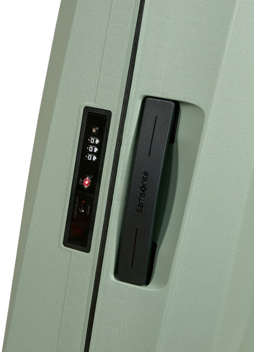 Samsonite Essens spinner 55 cm - detail lindegroen