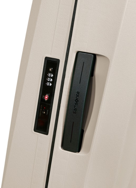 Samsonite Essens spinner 55 cm - detail zand