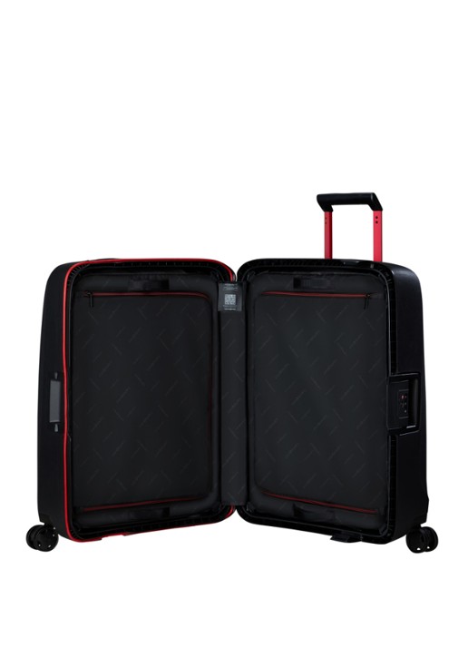 Samsonite Essens spinner 69 cm - voorkant 4 zwart