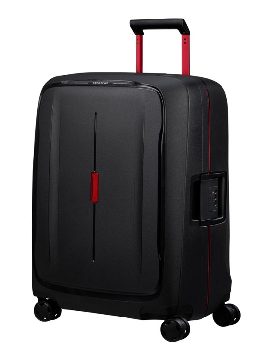 Samsonite Essens spinner 69 cm - voorkant 4 zwart