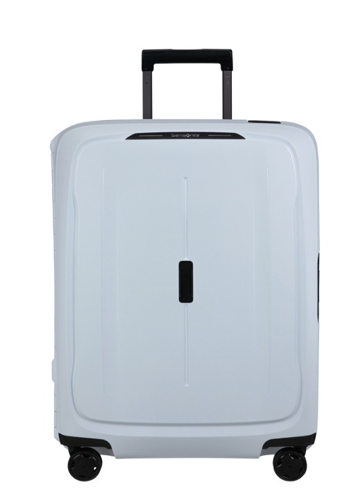 Samsonite Essens spinner 69 cm - voorkant 4 glacier / lichtblauw